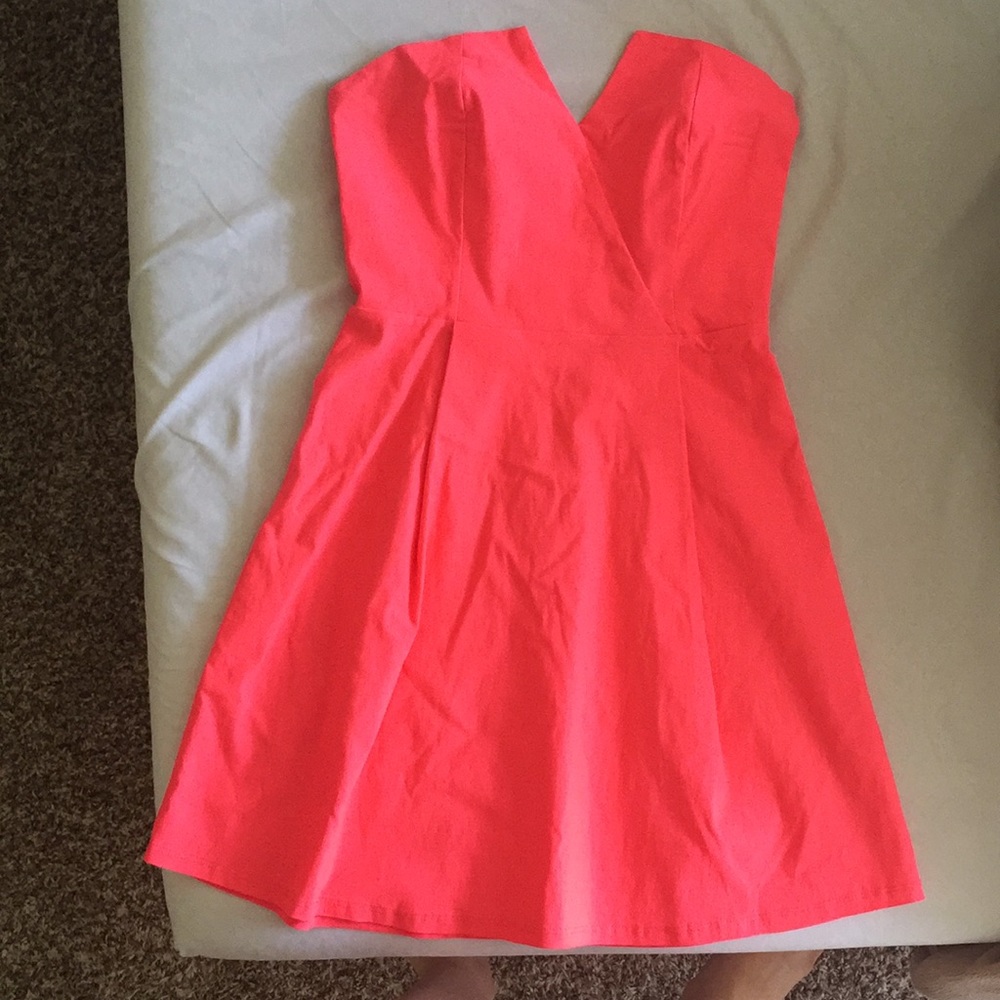 HOT pink sweetheart dress!!!!